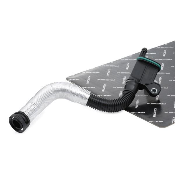 RIDEX Kurbelgehäuseentlüftung-Schlauch Hinten Links für VW Golf 5I (5K1)