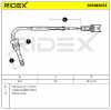 RIDEX 3938E0153 Abgastemperatursensor 2-Polig für OPEL INSIGNIA Caravan 01247634 Bild RIDEX 3938E0153 Abgastemperatursensor 2-Polig für OPEL INSIGNIA Caravan 01247634