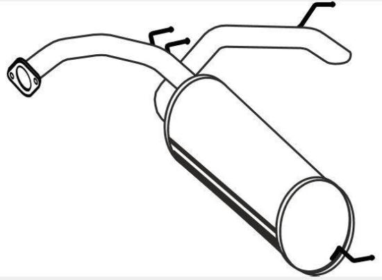 VEGAZ Endschalldämpfer für HONDA CIVIC IX (FK) Bild VEGAZ Endschalldämpfer für HONDA CIVIC IX (FK)