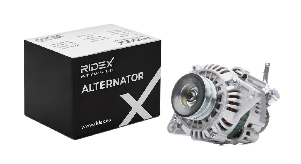 RIDEX 4G1414 Lichtmaschine 75A 12V Drehrichtung im Uhrzeigersinn mit A3T00599