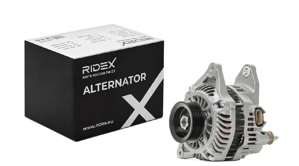 RIDEX 4G0588 Lichtmaschine 110A 12V Drehrichtung im Uhrzeigersinn mit MN137847