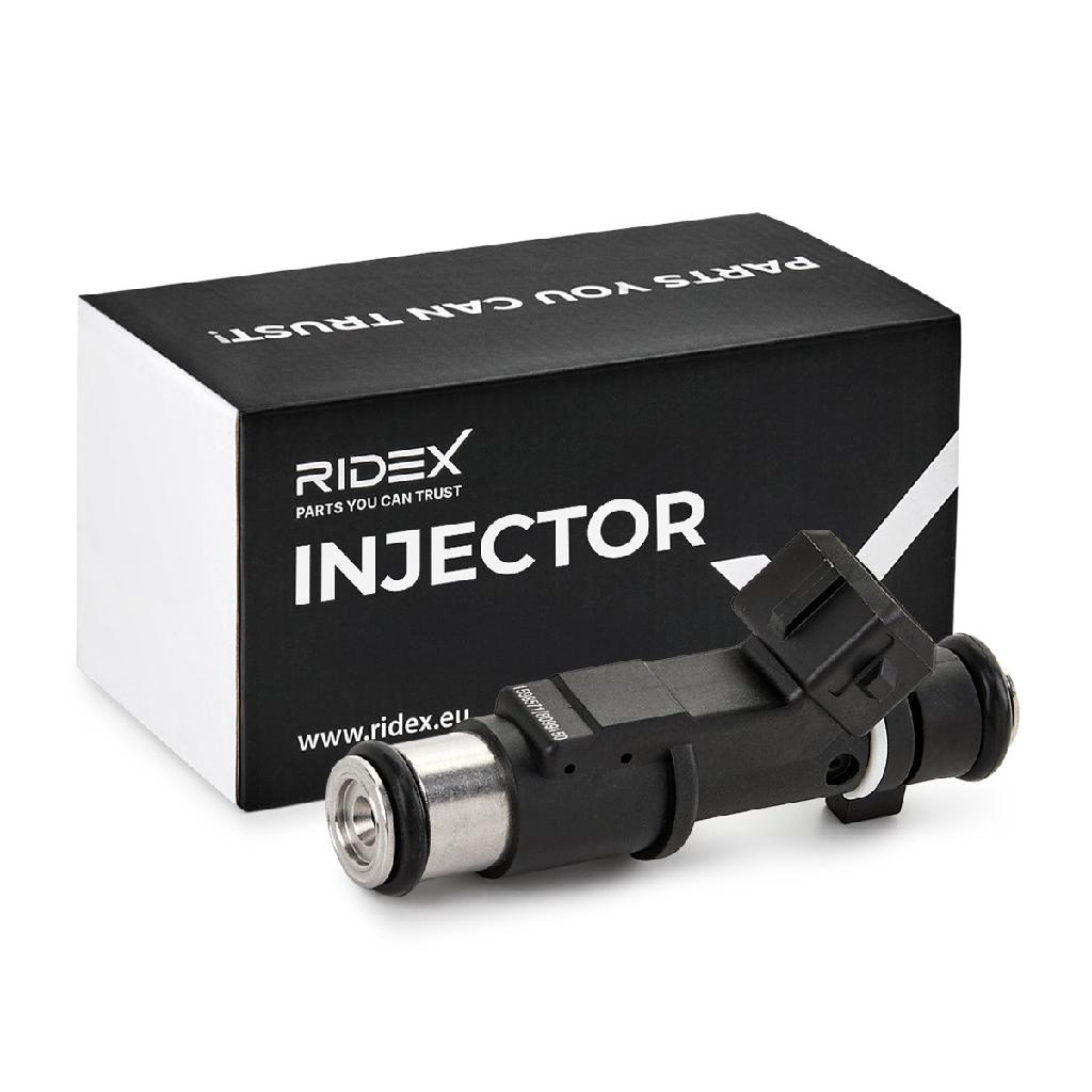 RIDEX Einspritzventil passend für PEUGEOT 206 Schrägheck (2A/C)