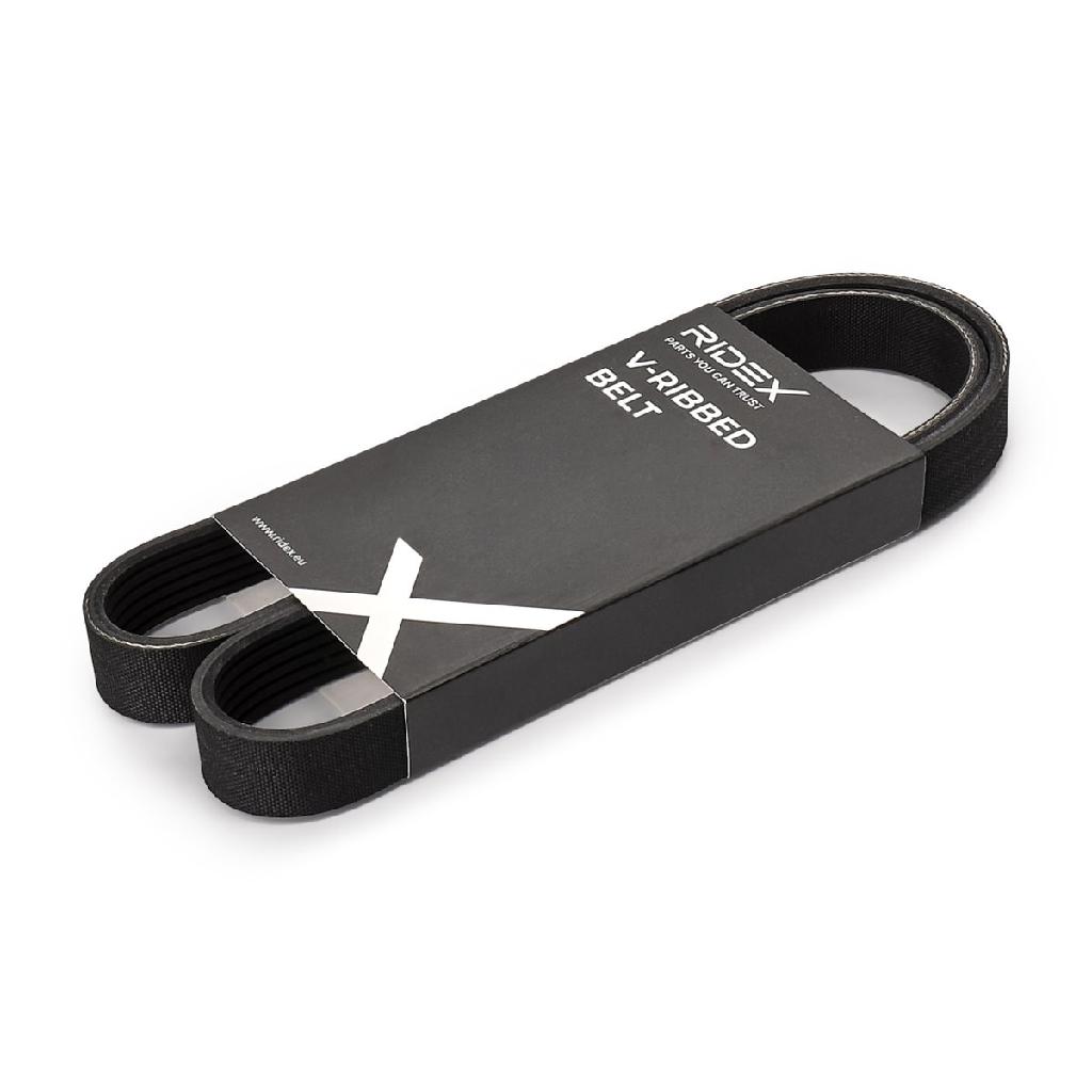Keilrippenriemen RIDEX 6PK1030 für VW Golf VII Schrägheck (5G1, BQ1, BE1, BE2)