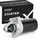 RIDEX Motor Starter/Anlasser 1,1kW für FORD Fiesta Mk6 Schrägheck (JA8, JR8)