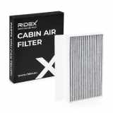 RIDEX 424I0196 Innenraumfilter Pollenfilter Aktivkohlefilter Höhe: 35 Breite: