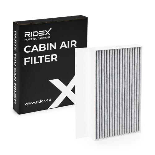 RIDEX 424I0196 Innenraumfilter Pollenfilter Aktivkohlefilter Höhe: 35 Breite: Bild RIDEX 424I0196 Innenraumfilter Pollenfilter Aktivkohlefilter Höhe: 35 Breite: