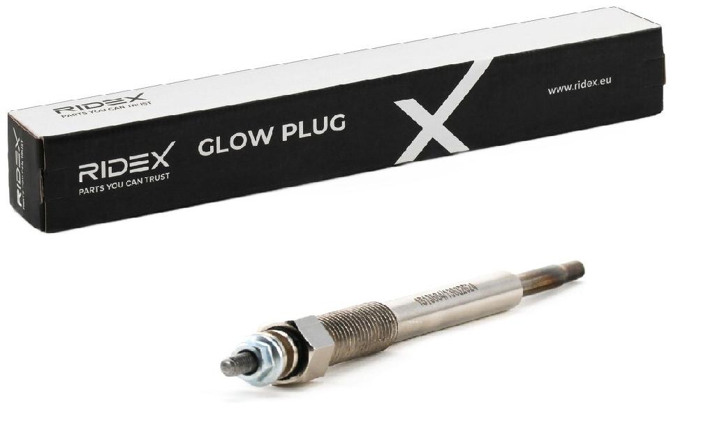 RIDEX Diesel Glühkerze 11V Schlüsselweite: 12 mmmm Gewindemaß:M10 x 1,25 für KIA