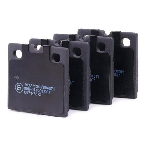 RIDEX Bremsbelagsatz Bremsbeläge Hinten für TESLA Model S (5YJS) für JAGUAR Bild RIDEX Bremsbelagsatz Bremsbeläge Hinten für TESLA Model S (5YJS) für JAGUAR