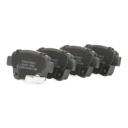 RIDEX Bremsbelagsatz Bremsbeläge Hinten für TOYOTA AVENSIS Kombi (T25) AVENSIS Bild RIDEX Bremsbelagsatz Bremsbeläge Hinten für TOYOTA AVENSIS Kombi (T25) AVENSIS