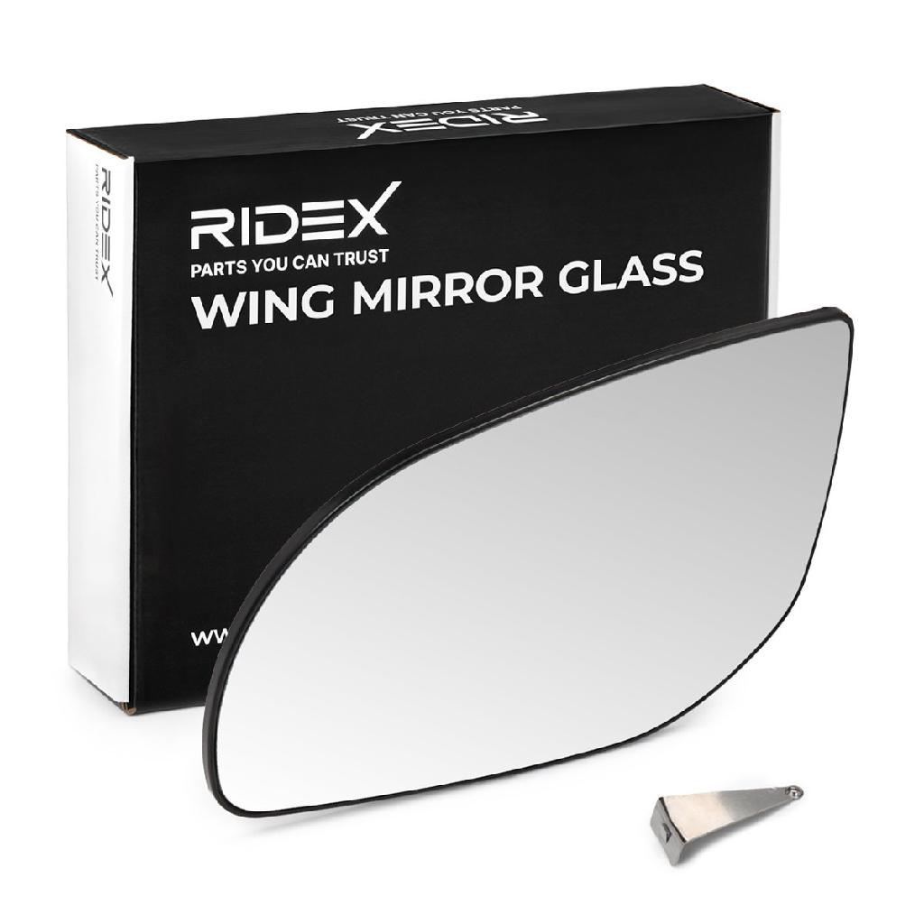 RIDEX 1914M0416 Spiegelglas Glas Aussenspiegel konvex links für HYUNDAI i10 (PA)