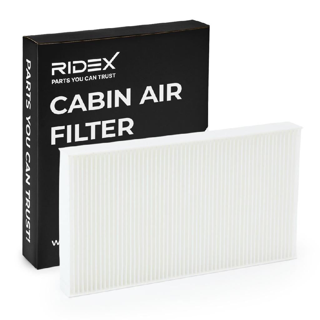 RIDEX 424I0270 Innenraumfilter Pollenfilter Höhe: 30 Breite: 161 Länge: 290