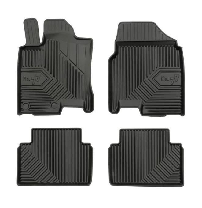 4x FROGUM 77408289 Fußmatten Set Vorne und Hinten für NISSAN
