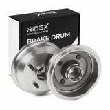 RIDEX 123B0026 2x Bremstrommeln Set Hinten InnenØ180mm AußenØ216mm für FORD