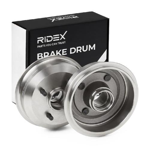 RIDEX 123B0026 2x Bremstrommeln Set Hinten InnenØ180mm AußenØ216mm für FORD Bild RIDEX 123B0026 2x Bremstrommeln Set Hinten InnenØ180mm AußenØ216mm für FORD