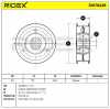 RIDEX 310T0229 Spannrolle Keilrippenriemen passend für MERCEDES-BENZ 2722020419 Bild RIDEX 310T0229 Spannrolle Keilrippenriemen passend für MERCEDES-BENZ 2722020419