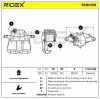 RIDEX 78B0159 Bremssattel Bremszange Vorne links f&uuml;r VW Caddy III Kombi