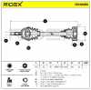 RIDEX Antriebswelle Achswelle Vorderachse/Vorne rechts für VW 171407274FV Bild RIDEX Antriebswelle Achswelle Vorderachse/Vorne rechts für VW 171407274FV