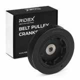 RIDEX 3213B0014 Riemenscheibe Kurbelwelle 136mm Kurbelwellenriemenscheibe