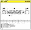 RIDEX 188C0329 2x Federn Fahrwerksfedern Vorne für HONDA CIVIC VI Hatchback Bild RIDEX 188C0329 2x Federn Fahrwerksfedern Vorne für HONDA CIVIC VI Hatchback