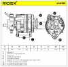 RIDEX 4G0333 Lichtmaschine 80A 12V Drehrichtung im Uhrzeigersinn mit für OPEL Bild RIDEX 4G0333 Lichtmaschine 80A 12V Drehrichtung im Uhrzeigersinn mit für OPEL