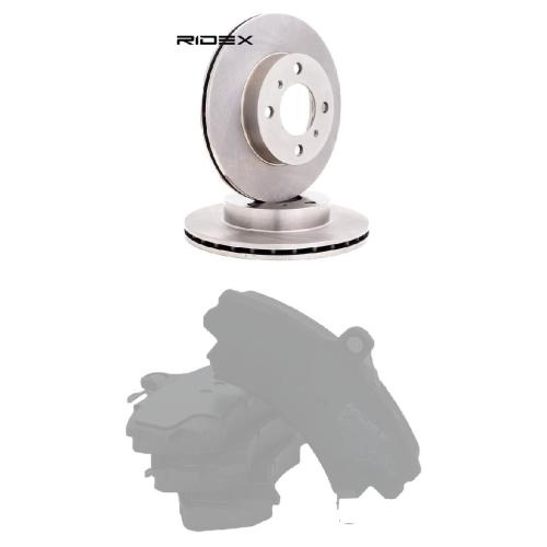 RIDEX Bremsenset Vorne Belüftet Ø236mm - Bremsscheiben und Beläge für MITSUBISHI Bild RIDEX Bremsenset Vorne Belüftet Ø236mm - Bremsscheiben und Beläge für MITSUBISHI