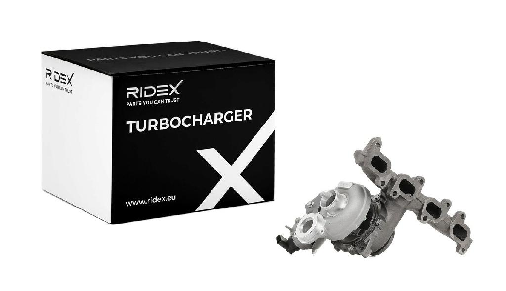RIDEX 2234C10006 Turbolader Abgasturbolader für VW Transporter T5 Bus Euro 5