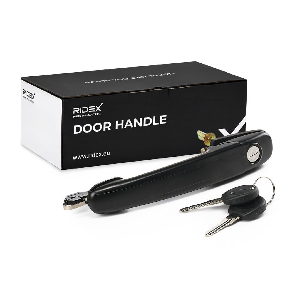 RIDEX Türgriff 1373D0002 beidseitig Kunststoff + SCHLÜSSEL für VW SHARAN POLO