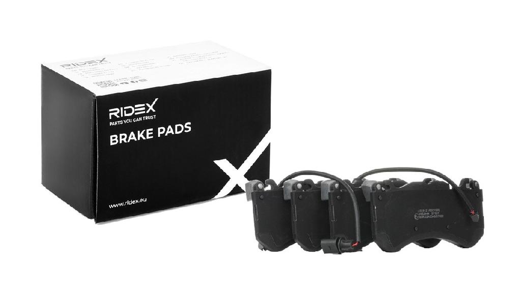 RIDEX Bremsbelagsatz Bremsbeläge Vorne für AUDI A6 Avant (4G5, 4GD, C7) A6 Avant