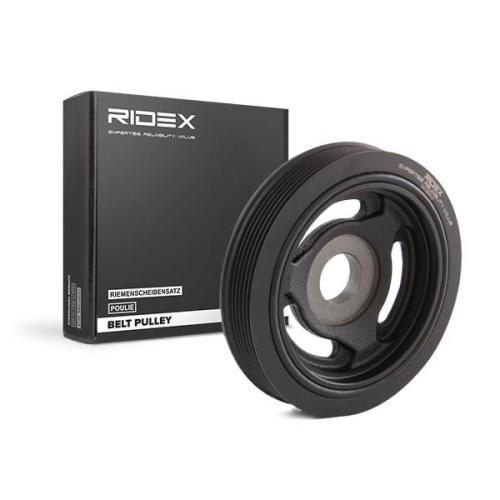 RIDEX 3213B0010 Riemenscheibe Kurbelwelle Kurbelwellenriemenscheibe 6-Rippen Bild RIDEX 3213B0010 Riemenscheibe Kurbelwelle Kurbelwellenriemenscheibe 6-Rippen