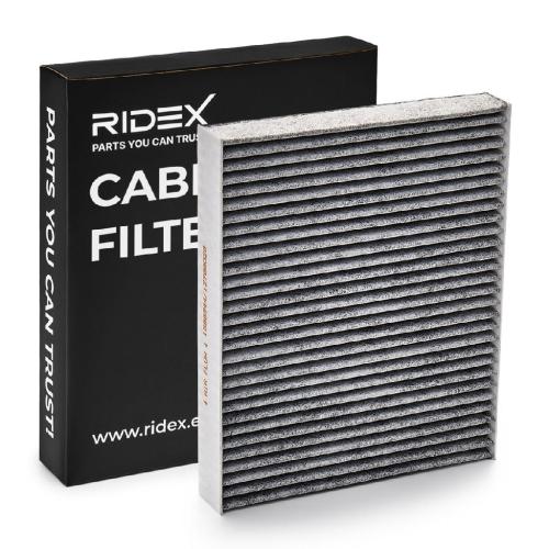 RIDEX 424I0441 Innenraumfilter Pollenfilter Aktivkohlefilter Höhe: 30 Breite: Bild RIDEX 424I0441 Innenraumfilter Pollenfilter Aktivkohlefilter Höhe: 30 Breite: