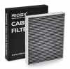 RIDEX 424I0441 Innenraumfilter Pollenfilter Aktivkohlefilter H&ouml;he: 30 Breite: