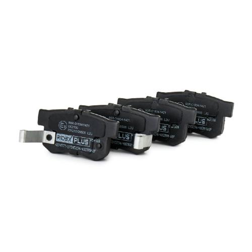 RIDEX PLUS Bremsbelagsatz Bremsbeläge Hinten für SUZUKI SWIFT III (MZ, EZ) Bild RIDEX PLUS Bremsbelagsatz Bremsbeläge Hinten für SUZUKI SWIFT III (MZ, EZ)