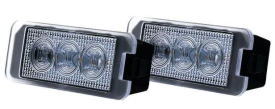 2x AMiO 04553 Kennzeichenbeleuchtung LED für VW Golf 5II Schrägheck Golf 5I Bild 2x AMiO 04553 Kennzeichenbeleuchtung LED für VW Golf 5II Schrägheck Golf 5I