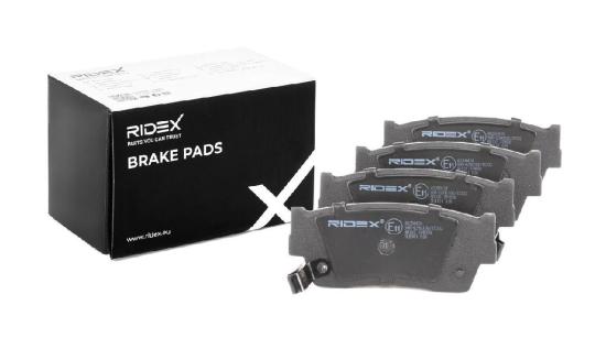 RIDEX Bremsbelagsatz Bremsbeläge Vorne für SUZUKI Grand Vitara II SUV X-90 Bild RIDEX Bremsbelagsatz Bremsbeläge Vorne für SUZUKI Grand Vitara II SUV X-90