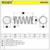 RIDEX 188C0525 2x Federn Fahrwerksfedern Vorne für CITROËN 5002QJ 500271 Bild RIDEX 188C0525 2x Federn Fahrwerksfedern Vorne für CITROËN 5002QJ 500271
