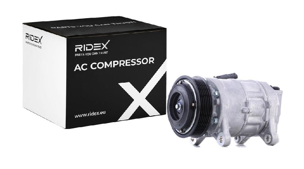 RIDEX A/C Kompressor für Klimaanlage Klimakompressor mit ID: VS14 Kältemittel:
