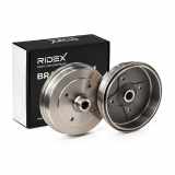 RIDEX 123B0151 2x Bremstrommeln Set Hinten InnenØ230mm für VW Kaefer Typ 1