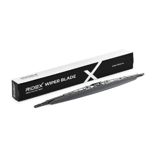 RIDEX Scheibenwischer Wischblatt Stück mit Spoiler Vorne Länge: 550mm Standard Bild RIDEX Scheibenwischer Wischblatt Stück mit Spoiler Vorne Länge: 550mm Standard