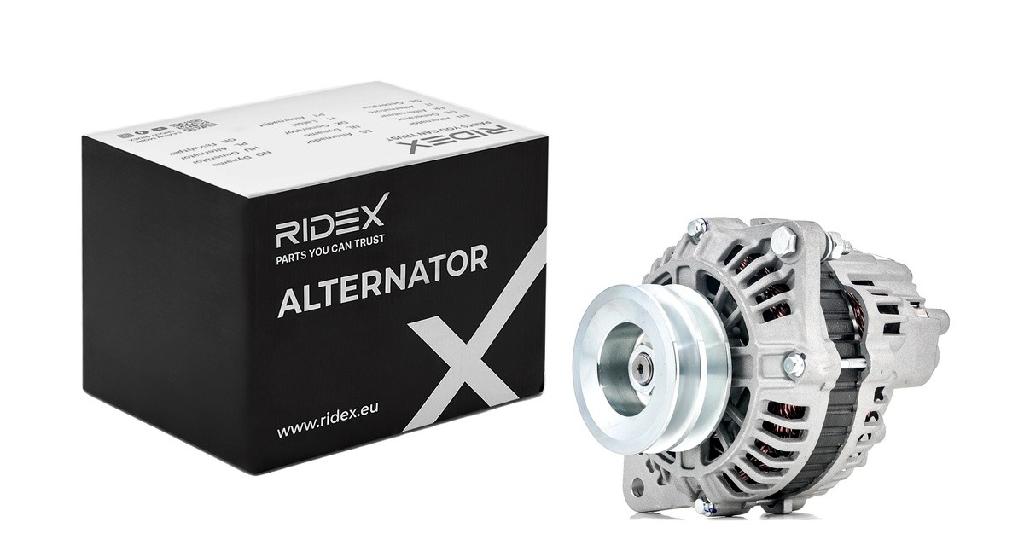 RIDEX 4G0267 Lichtmaschine 100A 14V Drehrichtung im Uhrzeigersinn mit für NISSAN
