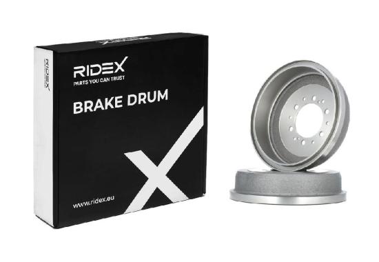 RIDEX 123B0014 2x Bremstrommeln Set Hinten AußenØ343mm für TOYOTA für VW Bild RIDEX 123B0014 2x Bremstrommeln Set Hinten AußenØ343mm für TOYOTA für VW