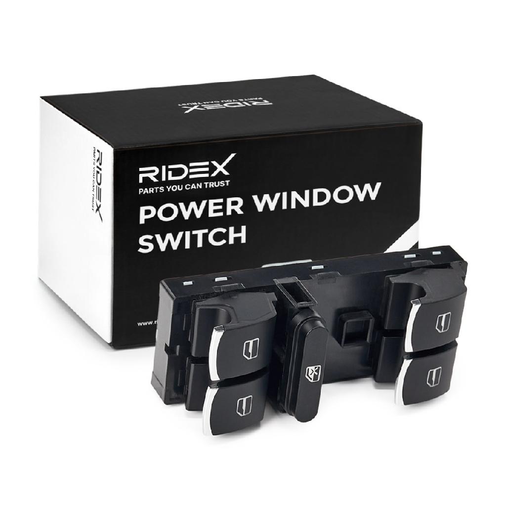RIDEX 1761S0038 Fensterheberschalter fahrerseitig vorne Fahrzeugtür Anzahl der