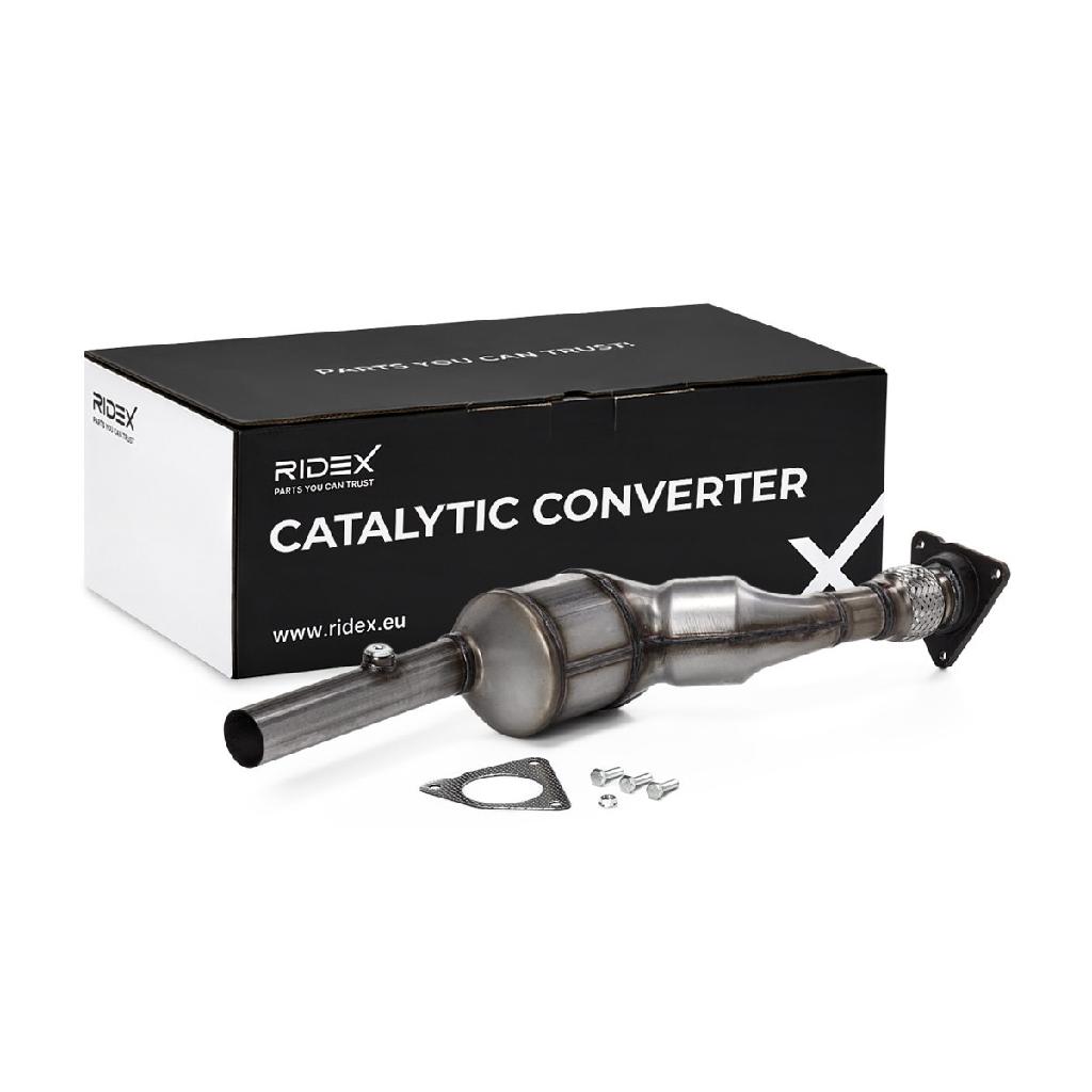 RIDEX 429C0231 Katalysator Kat mit Anbau-/Befestigungsmaterial mit für Fahrzeuge