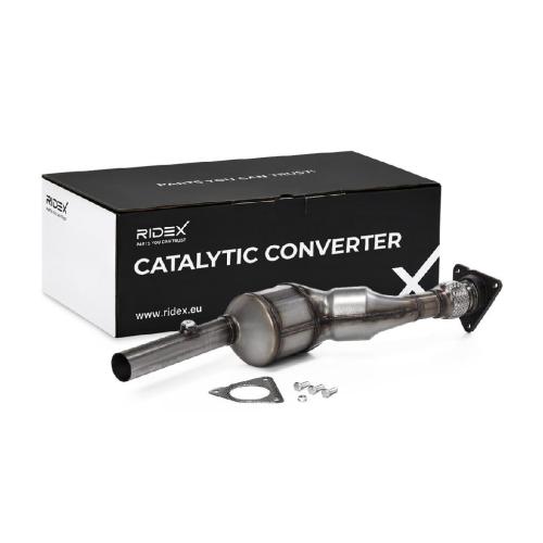 RIDEX 429C0231 Katalysator Kat mit Anbau-/Befestigungsmaterial mit für Fahrzeuge Bild RIDEX 429C0231 Katalysator Kat mit Anbau-/Befestigungsmaterial mit für Fahrzeuge