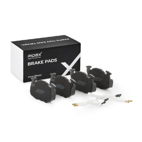 RIDEX Bremsbelagsatz Bremsbeläge Vorne passend für PEUGEOT 106 II Schrägheck Bild RIDEX Bremsbelagsatz Bremsbeläge Vorne passend für PEUGEOT 106 II Schrägheck