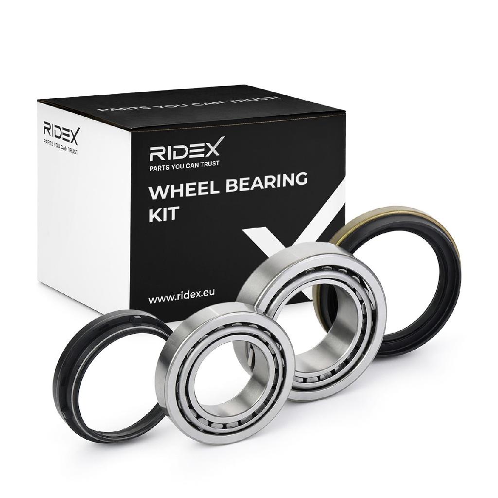 RIDEX 654W0831 Radlagersatz pro 1 Rad Vorne beidseitig für NISSAN 40227C8200