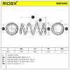RIDEX 188C0553 2x Federn Fahrwerksfedern Vorne für RENAULT 540100006R Bild RIDEX 188C0553 2x Federn Fahrwerksfedern Vorne für RENAULT 540100006R