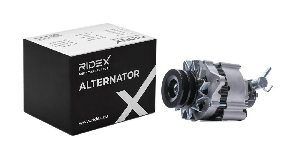 RIDEX 4G0641 Lichtmaschine 50A 12V Drehrichtung im Uhrzeigersinn mit für NISSAN