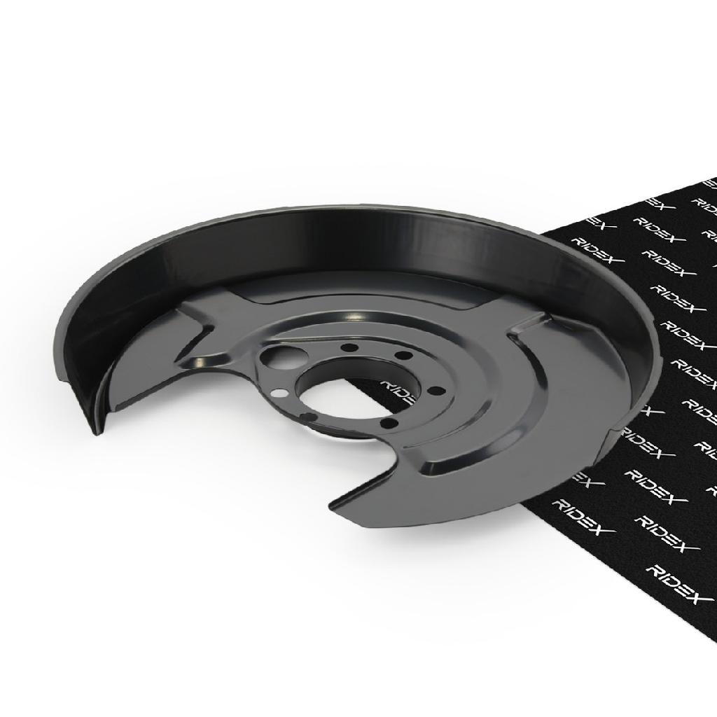 RIDEX 1x Ankerblech / Spritzblech Hinten links für AUDI A4 Limousine (8D2, B5)