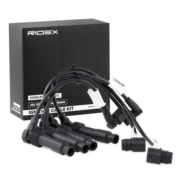 RIDEX 685I0137 Zündleitungssatz Zündkabelsatz für OPEL Astra G CC (T98) 1282157