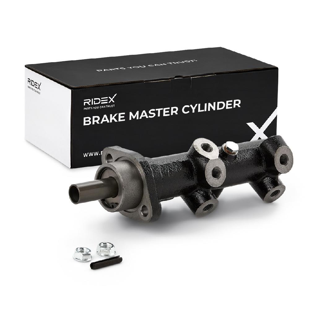 RIDEX 258M0020 Bremszylinder Hauptbremszylinder Gusseisen ohne für OPEL für FIAT